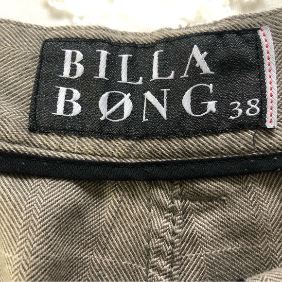 BILLABONG Double Standard Flat Front Men’s Shorts Tan Sz 38 - Picture 12 of 16